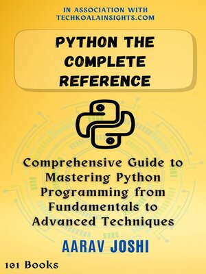 cover image of Python the Complete Reference